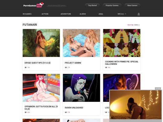 Futa Games review, een site die een van de vele populaire Futanari-pornogames is