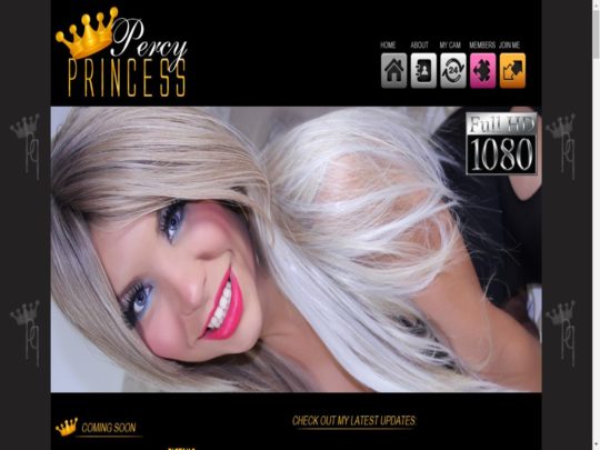 Percy Princess review, a site that is one of many popular Trans Pornstar Sites