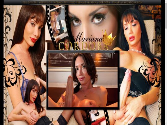 Marina Cordoba review, a site that is one of many popular Trans Pornstar Sites