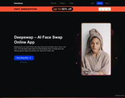 DeepSwap review, a site that is one of many popular Shemale AI Porn Sites