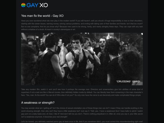 Gay XO review, a site that is one of many popular Gay Porn Sites