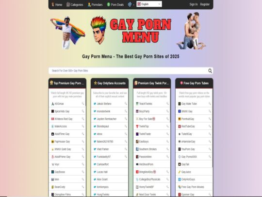 GayPornMenu Picture