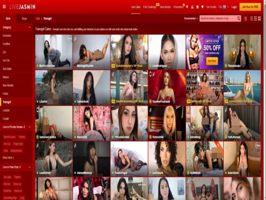 LiveJasmin Trans Solo Picture