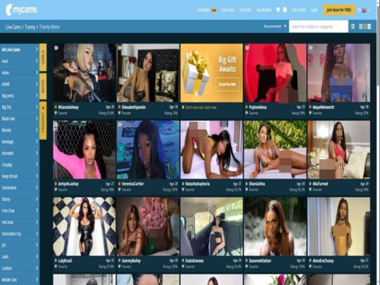MyCams Trans Ebony Picture