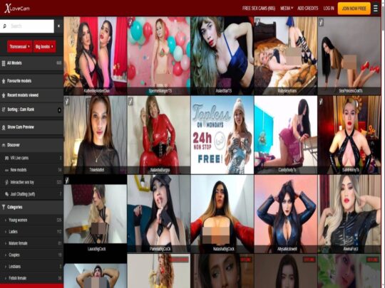 XLoveCams Trans Big Tits Picture